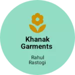Business logo of Khanak garments