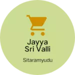 Business logo of jayya Sri Valli boutique