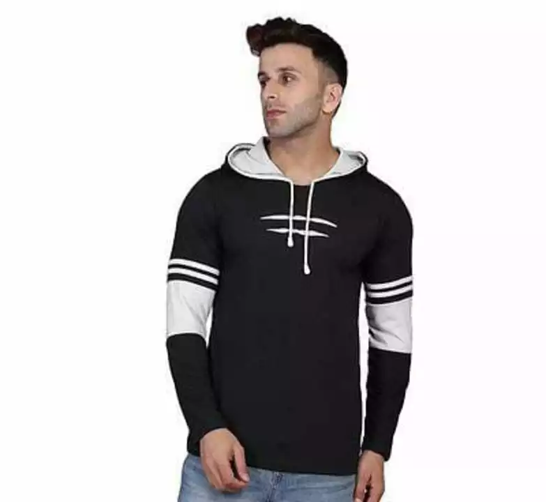 Trendy Cotton Blend Hoodie T-shirt

*Price 350*

*Free Shipping Free Delivery*

*💫💫💫 For Best Pri uploaded by SN creations on 1/5/2023