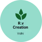 Business logo of R.v creation