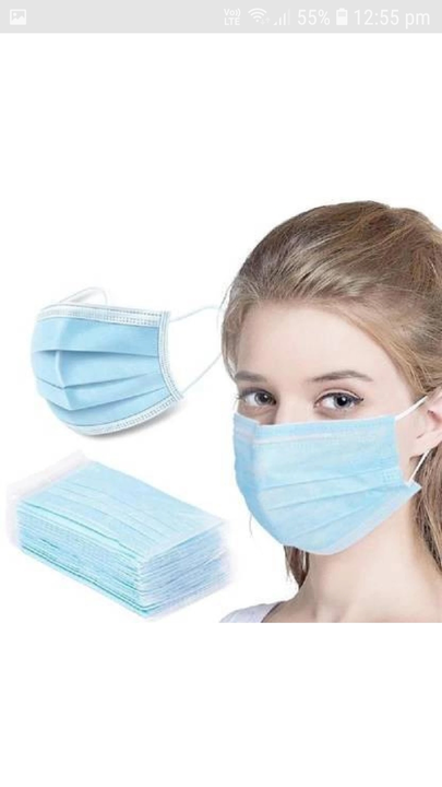 3ply Surgical face mask uploaded by Ishita Enterprise on 1/5/2023
