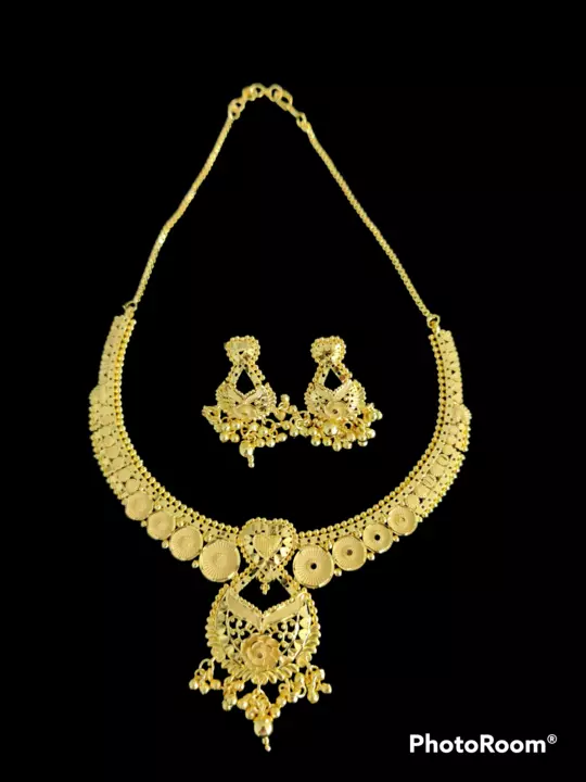 Gold forming Necklace sets  uploaded by D'San on 1/5/2023