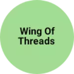 Business logo of Wing of threads