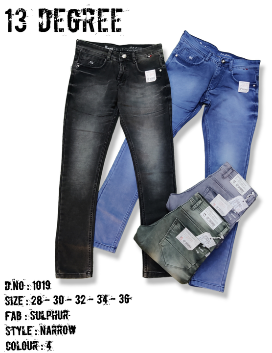 SULPHUR BRAND WASHED ITEM uploaded by Om Creation ( Jeans Manufacturer ) on 1/5/2023