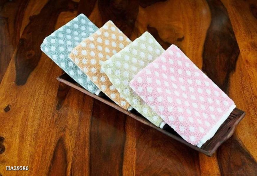 Catalog Name: **Dotted  Jacquard / Stripes Pure  Cotton  Hand  Towels* (Pack of 12)


*💫💫💫💫Cash  uploaded by SN creations on 1/5/2023