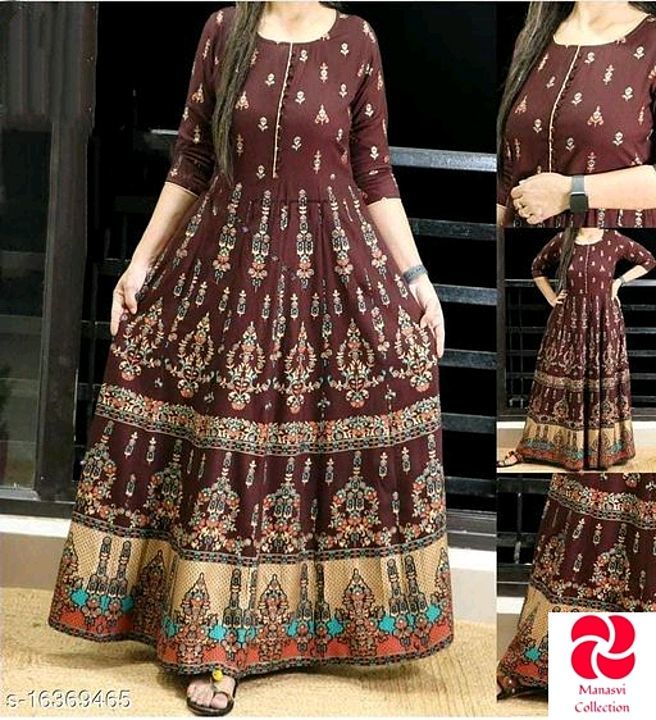Trendy Gown  uploaded by Manasvi Collaction  on 2/10/2021