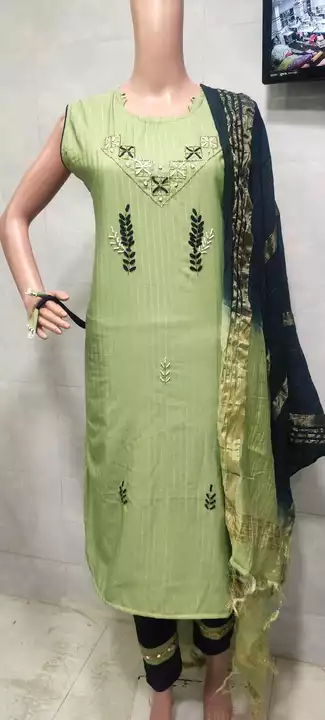 Kurti pent with dupatta  uploaded by business on 1/5/2023