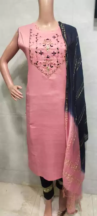 Kurti pent with dupatta  uploaded by business on 1/5/2023