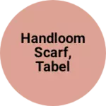 Business logo of Handloom scarf, tabel clothes, all handloom tant m