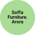 Business logo of Soffa furniture. Arora furniture