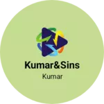Business logo of Kumar&sins