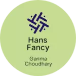 Business logo of Hans fancy dress collection