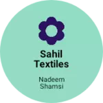 Business logo of Sahil textiles