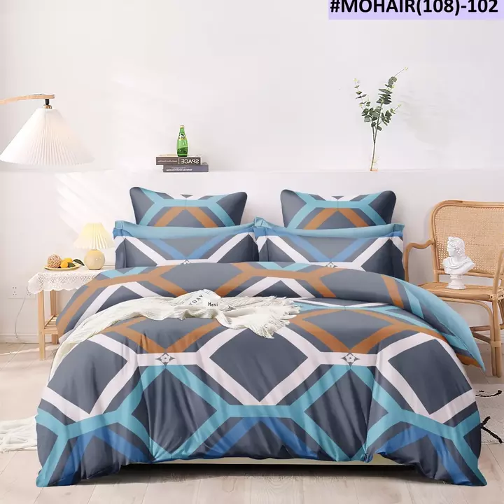 King size cotton bedsheets  uploaded by Rajesh handloom outlet on 1/5/2023