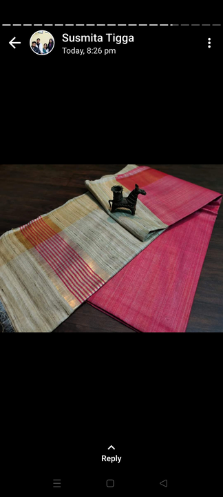 Tasser viscose pallu ghichha jari border silk sarees  uploaded by Piyush hand loom on 1/5/2023