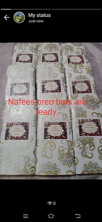 Oreo bars per piece 170 each uploaded by Nafees cakes n chocolates on 2/10/2021