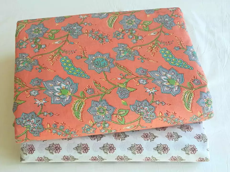 Cotton fabric uploaded by Ankita hand block print on 1/6/2023