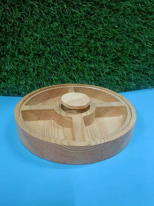 Wooden round spice box uploaded by Myeshopretailcorp on 5/29/2024
