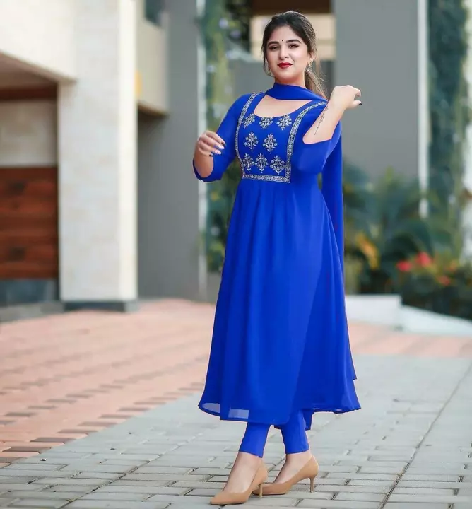 Vikash gowns  uploaded by Divya Fashion on 1/6/2023
