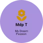 Business logo of MDP t