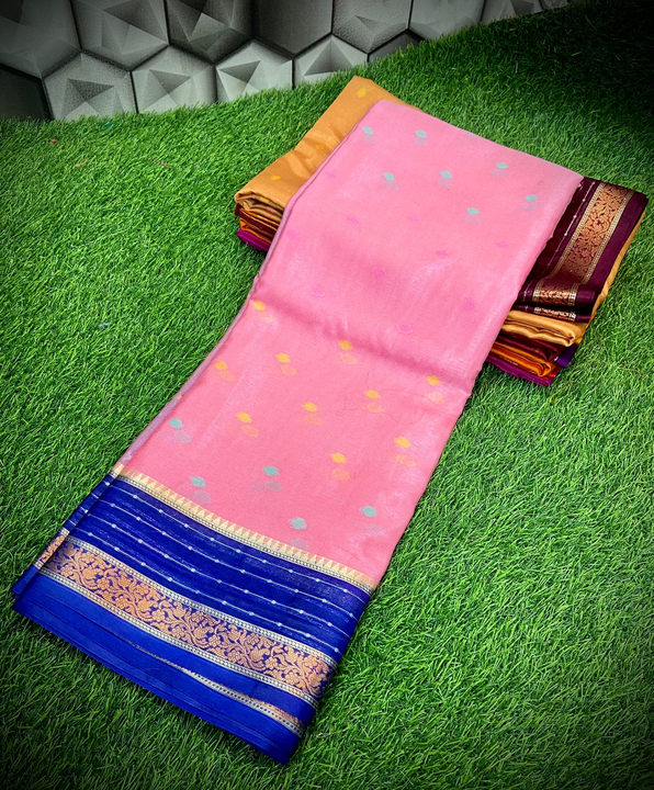 New banarasi verry soft warm katan silk saree uploaded by Banarasi silk sarees on 1/6/2023