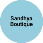 Business logo of Sandhya boutique 