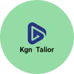 Business logo of Kgn talior
