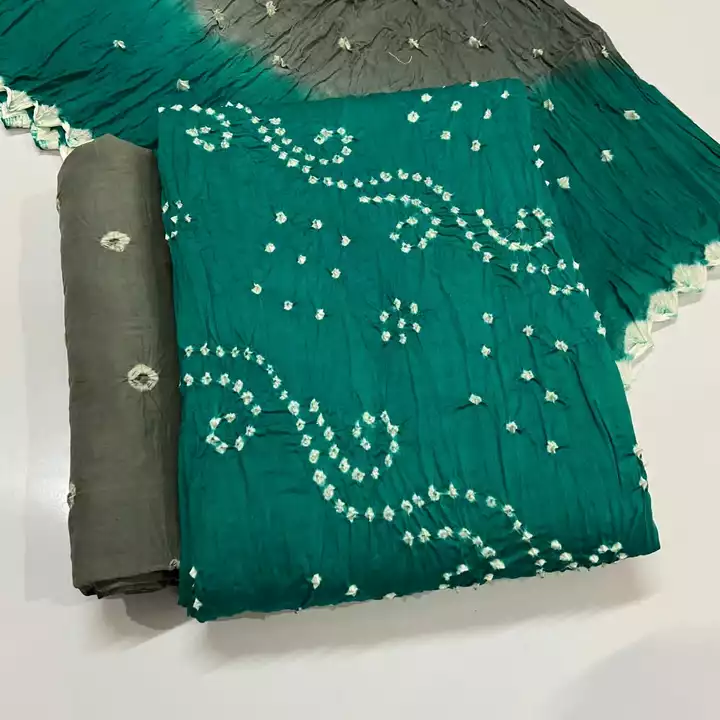 Product image of ❣️❣️SATIN FANCY BANDHEJ SUITS WITH CONTRAST DYEING❣️❣️

Fabric:- *SATIN COTTON*

*Design Available* , price: Rs. 590, ID: satin-fancy-bandhej-suits-with-contrast-dyeing-fabric-satin-cotton-design-available-d715fd4c
