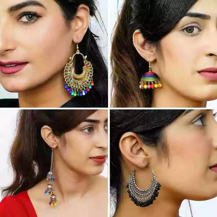 Earings  tika bridel necklace finger ring  uploaded by Anand ज्वैलर्स on 5/30/2024