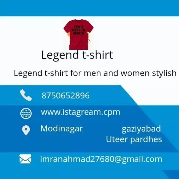New brand legend t-shirt 23 aa  uploaded by business on 1/6/2023