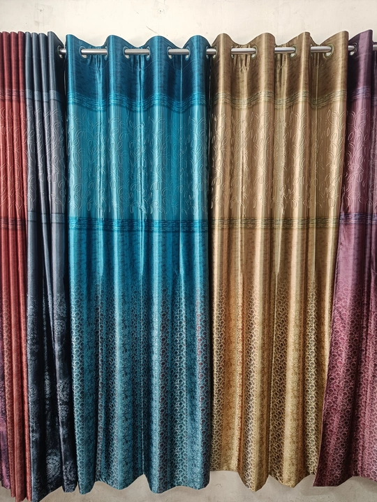 Digital print with punching curtains uploaded by business on 1/6/2023