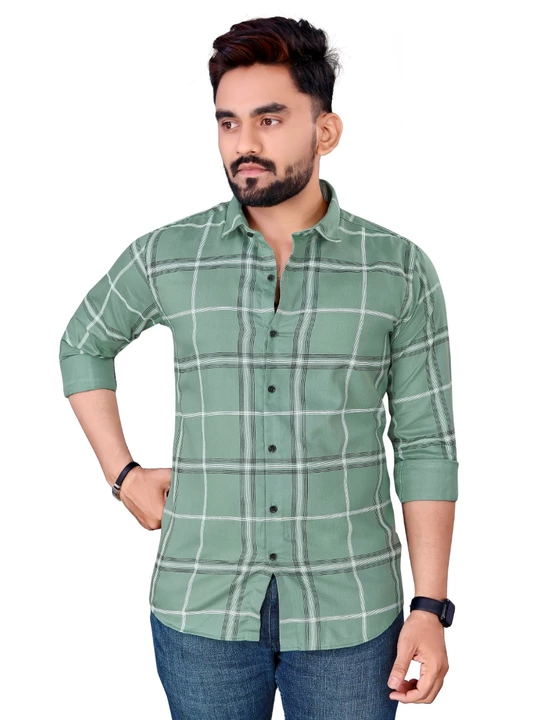 Cotto check shirt for men  uploaded by Adwyn peter on 1/6/2023
