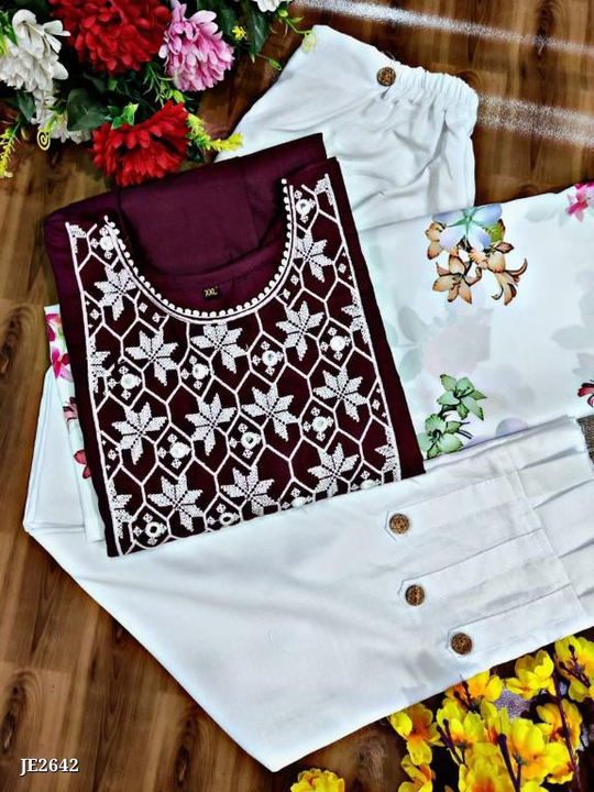 Catalog Name: *Fancy Kurti with Pent*

*💫💫💫Cash On Delivery Available For 50 RS Extra Charges 💫 uploaded by SN creations on 1/6/2023