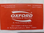 Business logo of Oxford mattress