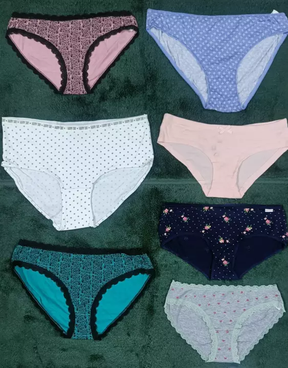 Product image of *Ladies Branded Panty Stock*

Brand - *Bennoti, Hanes,Gap,Secret,Possessions,Only,Tex & Other More M, price: Rs. 49, ID: ladies-branded-panty-stock-brand-bennoti-hanes-gap-secret-possessions-only-tex-other-more-m-05770d7c