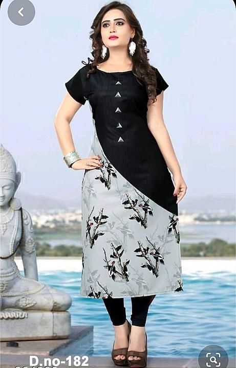 American crept Kurti uploaded by business on 2/10/2021