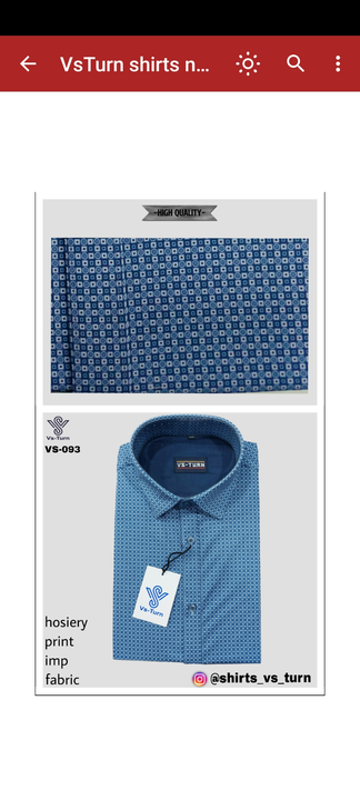 Post image New collection for men's shirt