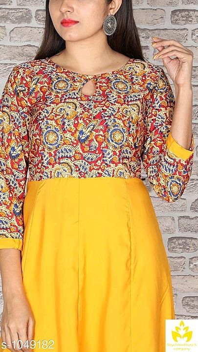 Post image Catalog Name: *Fleurista Crepe Kurti Vol 1*
  
  Fabric: Crepe
  
  Sleeves: Sleeves Are Included
  
  Chest Size : S- 36 in, M- 38 in, L- 40 in, XL- 42 in, XXL - 44 in, XXXL - 46 in, 4XL - 48 in, 5XL - 50 in, 6XL - 52 in, 7XL - 54 in
  
  Length: Up To 48 in
  
  Type: Stitched
  
  Description: It Has 1 Piece Of Women's Kurti 
  
  Work : Printed
  
  
  
  Designs: 8
  
  Easy Returns Available In Case Of Any Issue

*Rs:- 399*
*Dispatch: 1 Day
*Proof of Safe Delivery! Click to know on Safety Standards of Delivery Partners- https://ltl.sh/y_nZrAV3