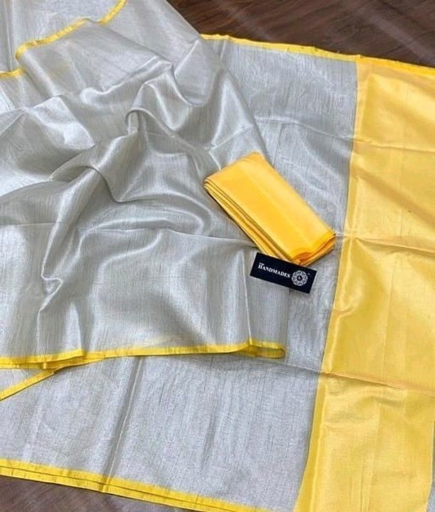 Product image of Kashvi Solid Tissue Sarees

Saree Fabric: Tissue Silk
Blouse: Separate Blouse Piece
Blouse Fabric: T, price: Rs. 780, ID: kashvi-solid-tissue-sarees-saree-fabric-tissue-silk-blouse-separate-blouse-piece-blouse-fabric-t-9a9d54b5