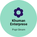 Business logo of Khuman enterpreses