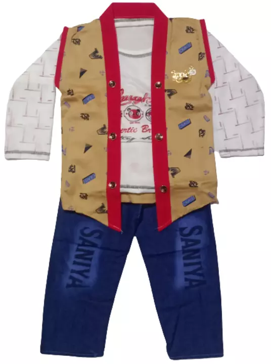 Zunaisha - Baby Boy Pant Shirt & Jacket -0-6 Months & 6-9 Months uploaded by business on 1/7/2023