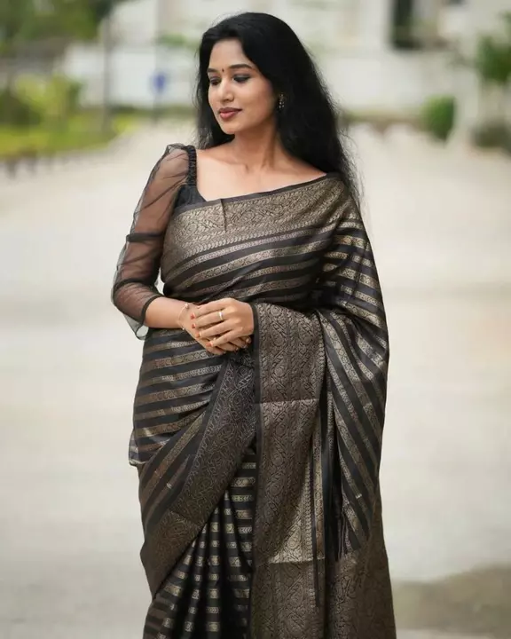Banarasi silk saree  uploaded by DHANANJAY CREATION  on 1/7/2023