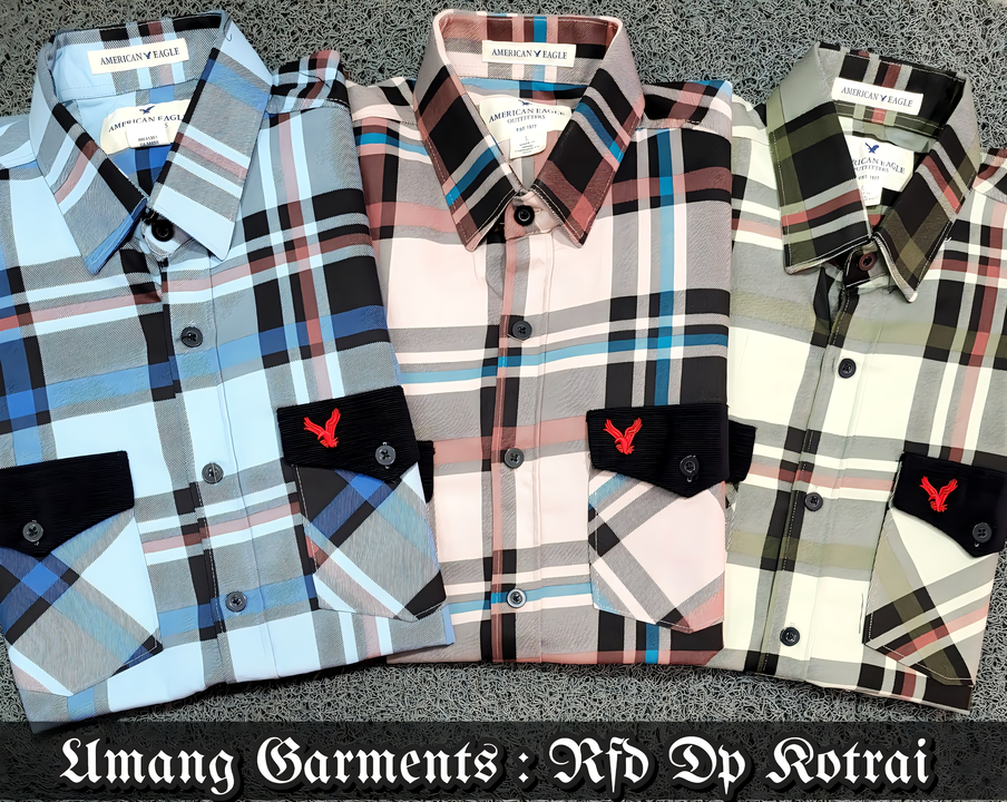 Rfd Shirt Kotrai  uploaded by Umang Garments on 1/7/2023