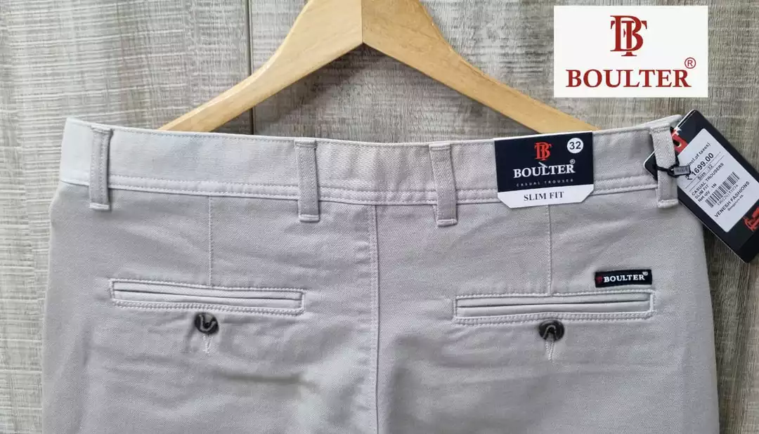 Product image with ID: brand-boulter-mens-dobby-plain-lycra-casual-trousers-0e90ede6