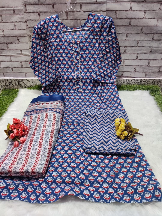 Premium quality kurti pant duppata (3 piece) uploaded by Vastra collection on 5/31/2024