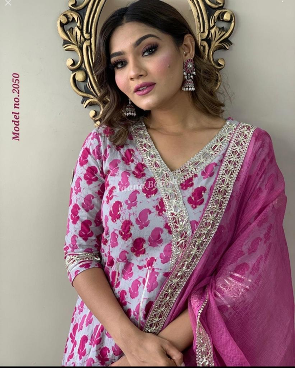 Beautiful kurti pant with duptta uploaded by Maa karni fashion on 1/7/2023