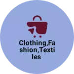 Business logo of Clothing,fashion,textiles