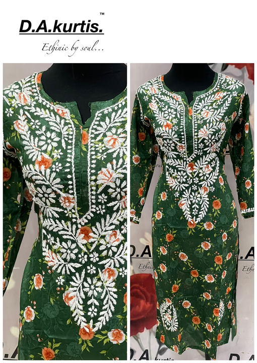 LUCKNOWI KURTI uploaded by Wedding collection on 5/31/2024