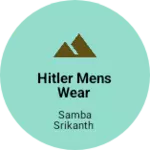 Business logo of Hitler mens wear