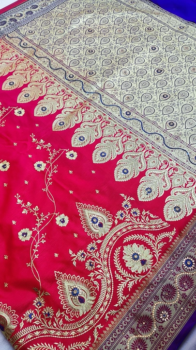 banarsi silk sarees  uploaded by Amir Handloom Textile on 1/7/2023